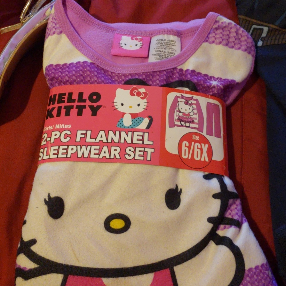 2 PC flannel sleepwear set